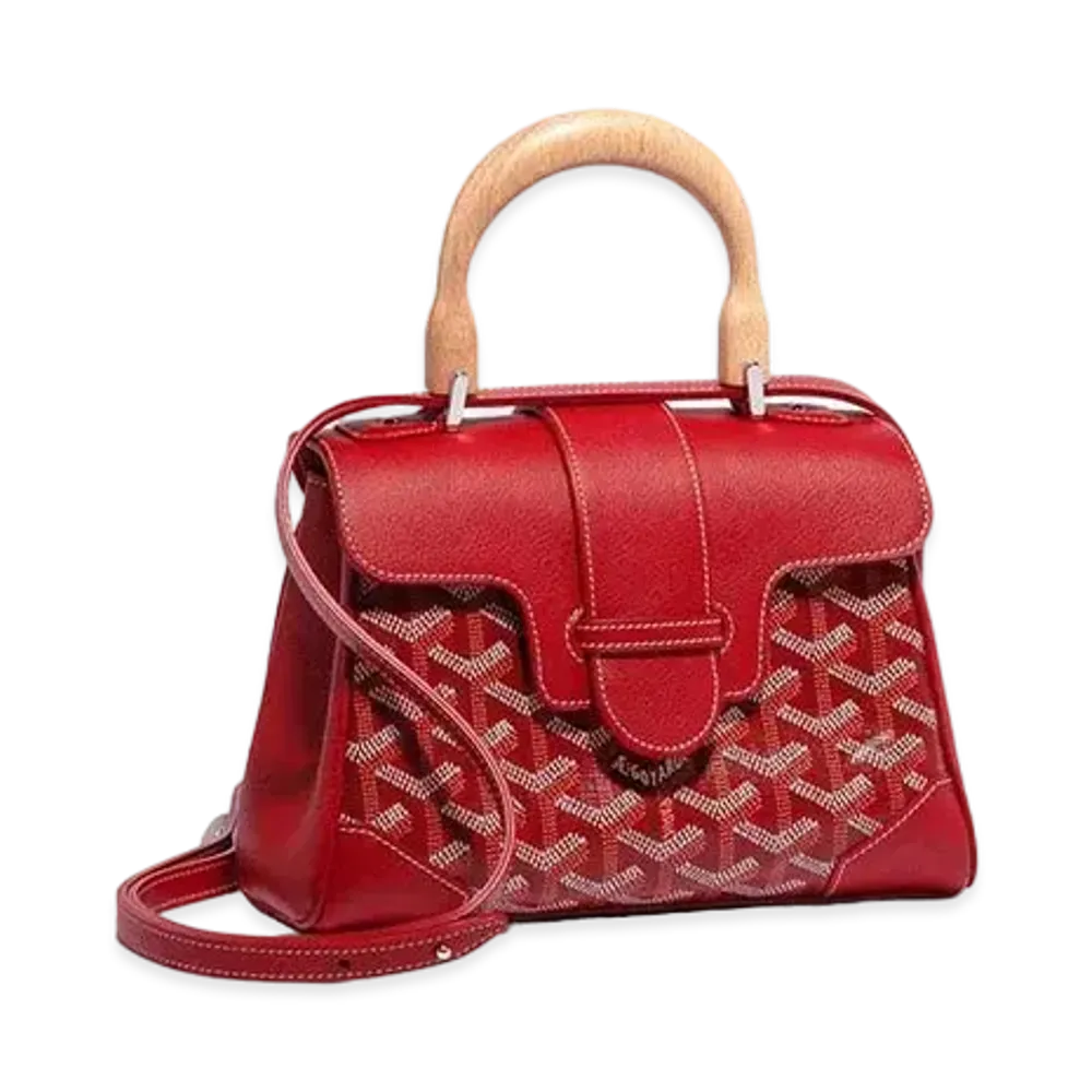 Goyard Saigon Souple Mini Bag "Red"