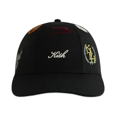 Kith Cotton Twill All-Over Patch Cricket Cap "Black"