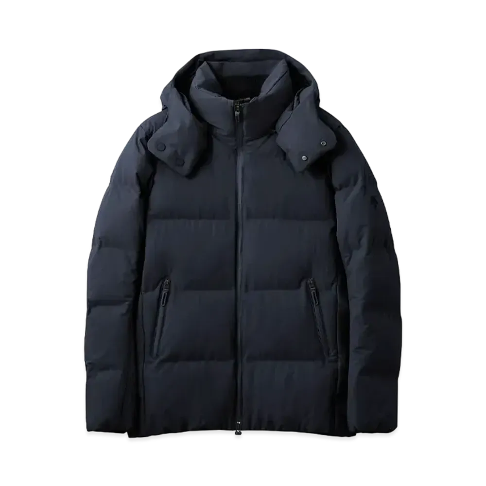 DESCENTE Mizusawa Down Jacket Anchor "Graphite Navy"