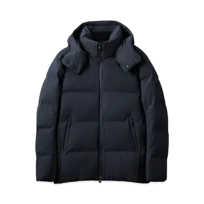 DESCENTE Mizusawa Down Jacket Anchor "Graphite Navy"