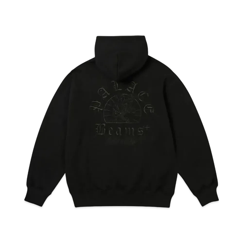 PALACE x BEAMS Plus Graphic Hood "Black"