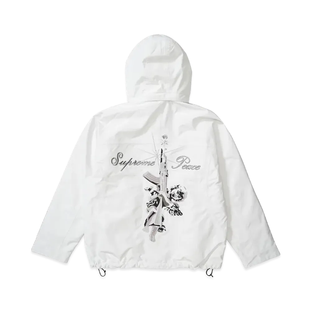 Supreme AOI Gore Tex Hooded Jacket "White"