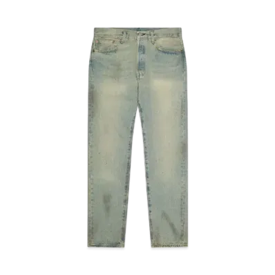 DENIM TEARS x Levi's Dirty Wash 501 "Light Wash"