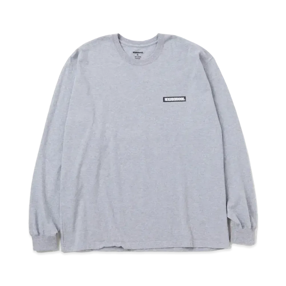 NEIGHBORHOOD NH . Tee LS-14 "Gray"