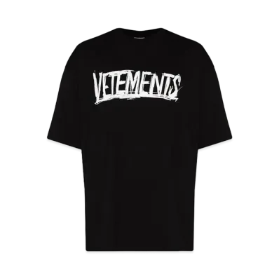 VETEMENTS World Tour Tee "Black White"