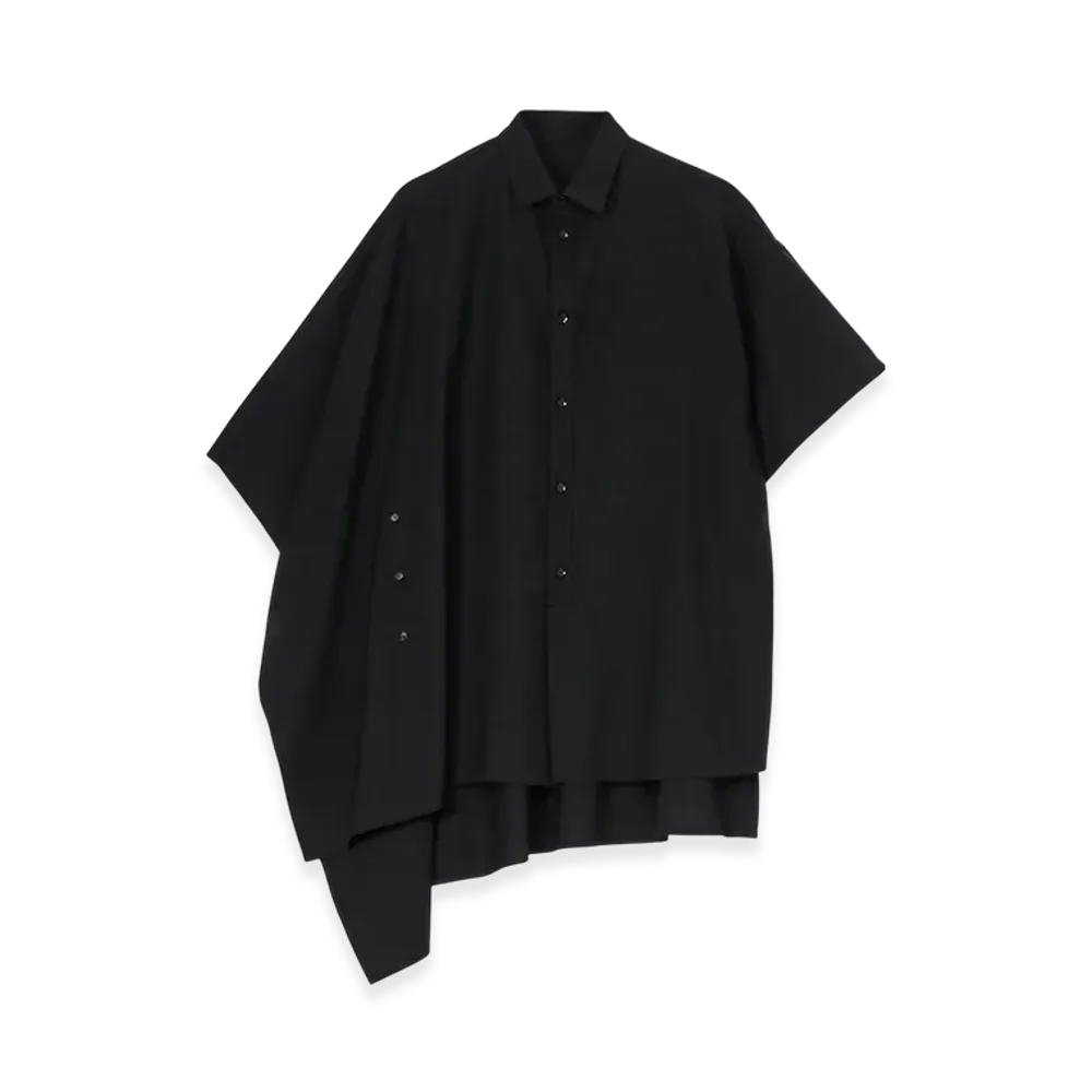 Yohji Yamamoto Drape Shirts "Black"