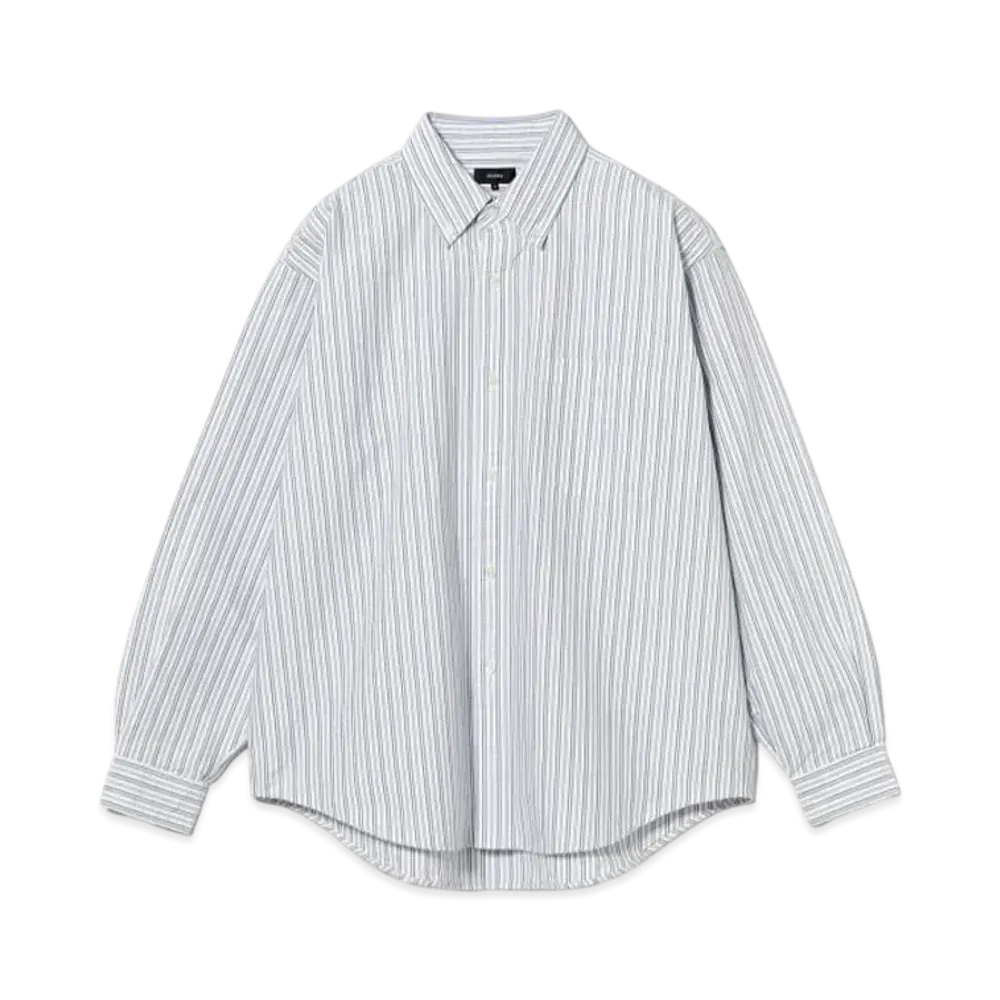 BEAMS Heavy Oxford Button Down Shirt "Sax"