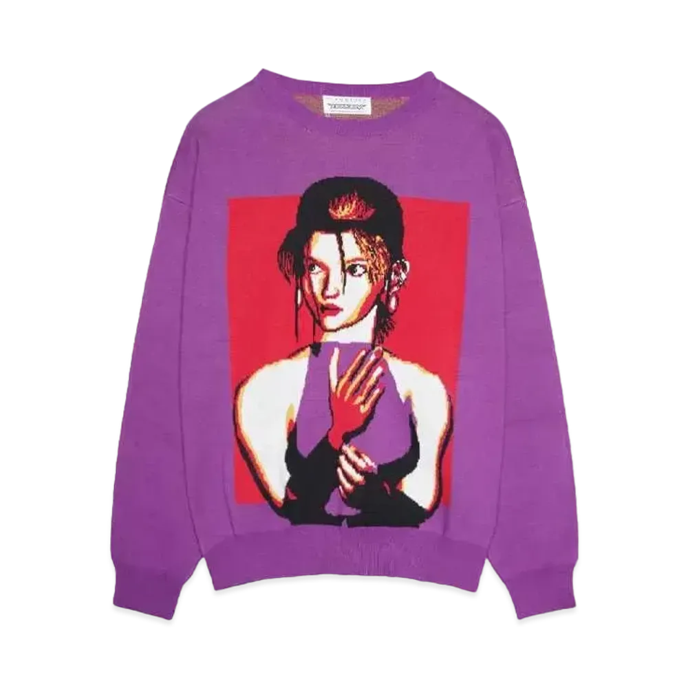 F-LAGSTUF-F "NINA" SWEATER "PURPLE"