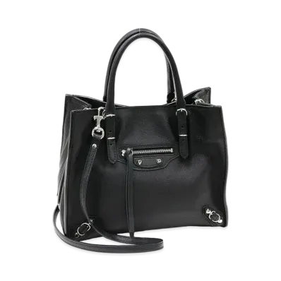 Balenciaga Paper mini Hand bag "Black"