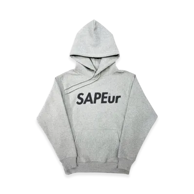 SAPEur Youth Logo Sweat Hoodie "Gray"