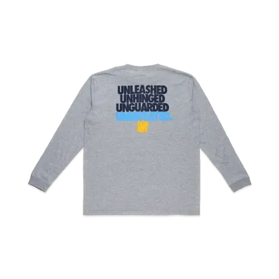 UNDEFEATED UNLEASHED L/S TEE - UL21007 "Gray"