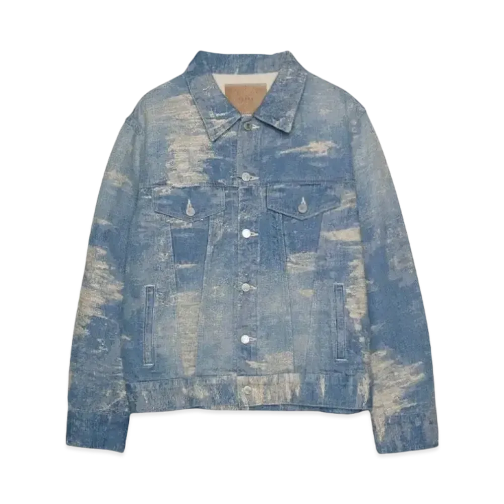 TAAKK 3rd TYPE DENIM JACKET "INDIGO BLEACH"