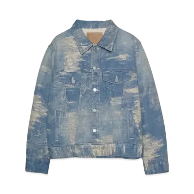 TAAKK 3rd TYPE DENIM JACKET "INDIGO BLEACH"