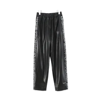 JUNYA WATANABE Ester Koal Brushed Lining Calendared Pants Keith Haring "Black/White"