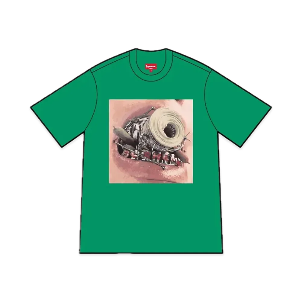 Supreme Braces Tee "Green"