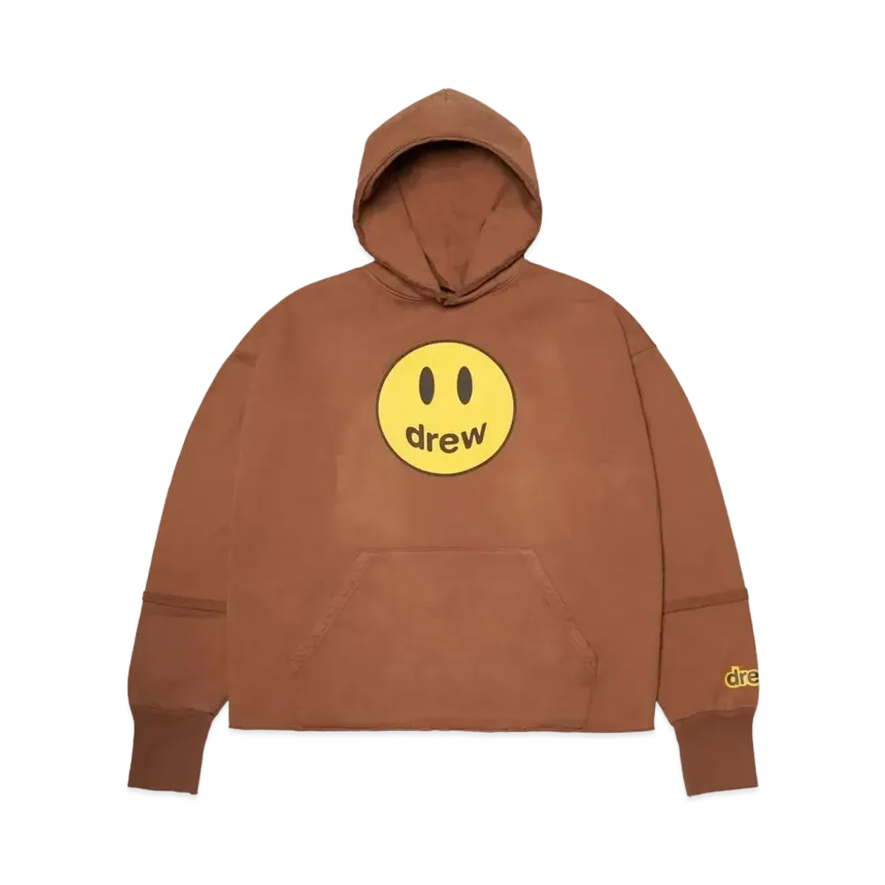 drew house mascot deconstructed hoodie "Brown"