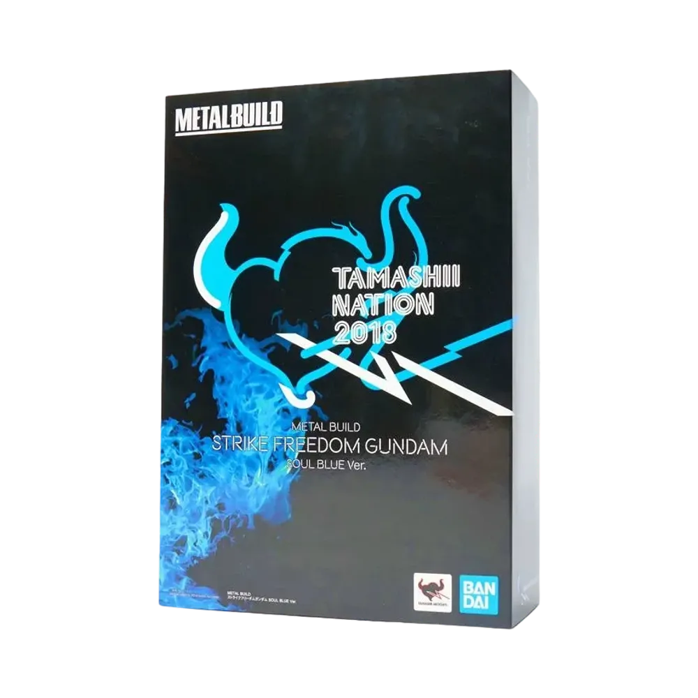 BANDAI "METAL BUILD" -Mobile Suit Gundam SEED Destiny- STRIKE FREEDOM GUNDAM SOUL BLUE Ver.