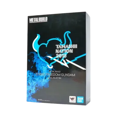 BANDAI "METAL BUILD" -Mobile Suit Gundam SEED Destiny- STRIKE FREEDOM GUNDAM SOUL BLUE Ver.