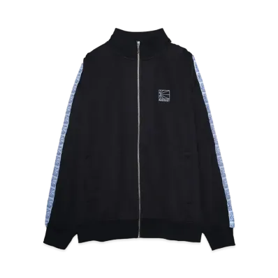 RASSVET LOGO TRACK JACKET WOVEN "BLACK"