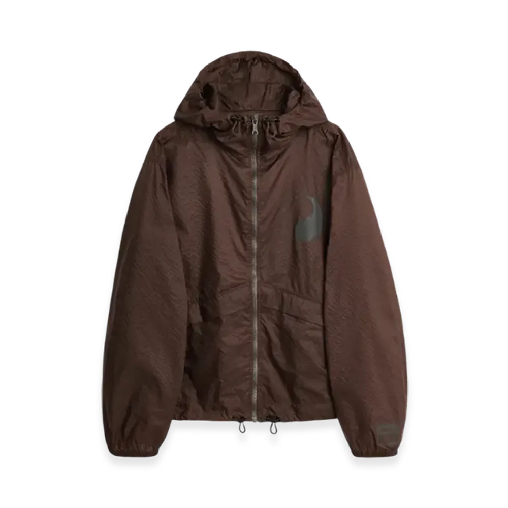 OUR LEGACY Work Shop Windbreaker Ripstop "Dark Brown"