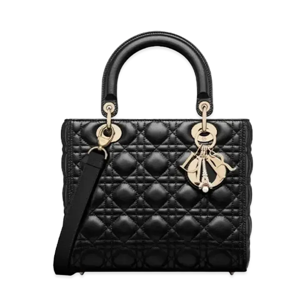 Dior Medium Lady Bag "Black"