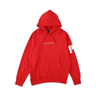 WIND AND SEA x Public Enemy -B.Target- Hoodie "Red"