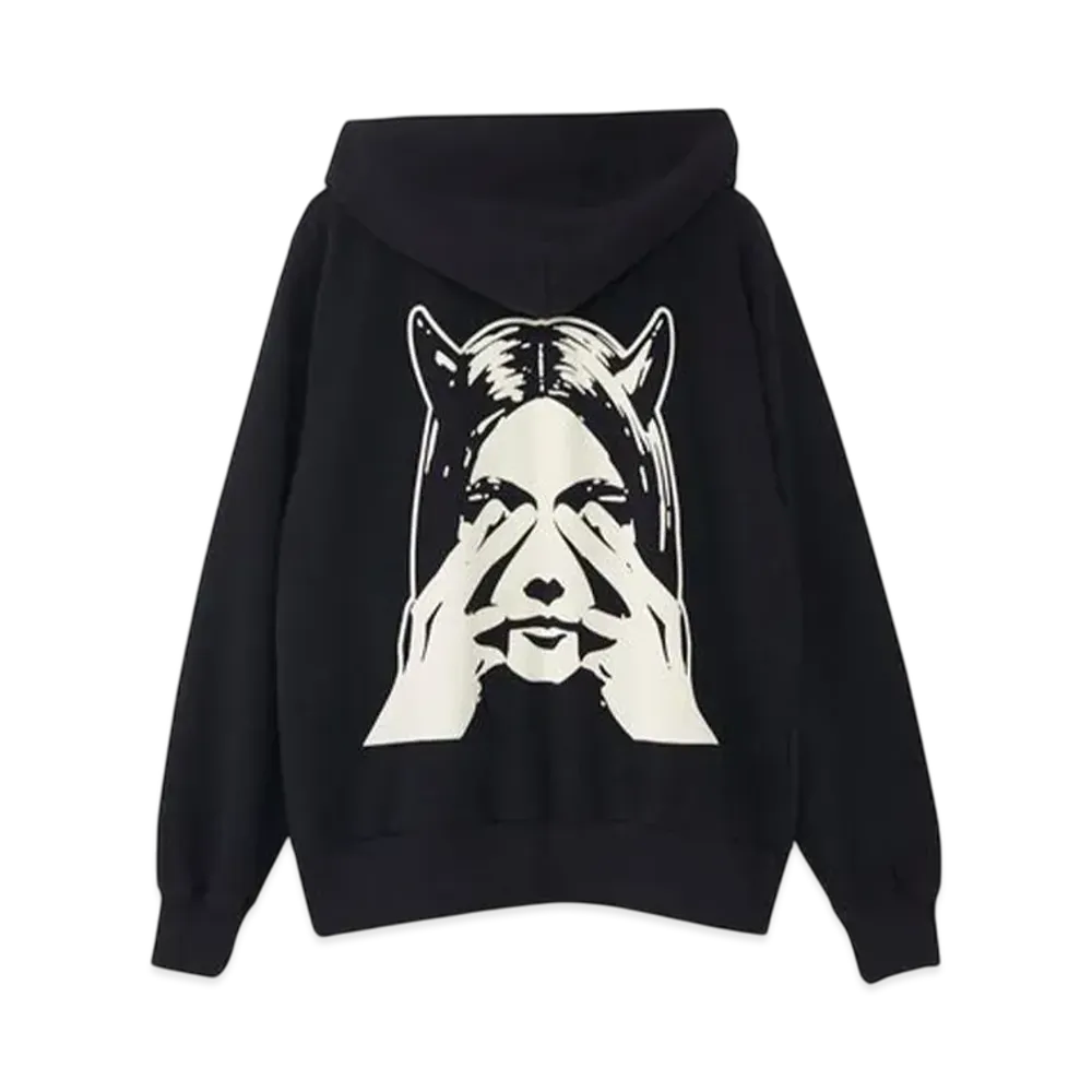 HYSTERIC GLAMOUR See No Evil Hoodie "Black"