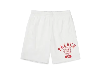 PALACE Bulldog Mesh Short "White"