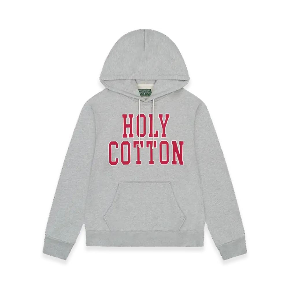 DENIM TEARS Holy Cotton Hoodie "Grey"