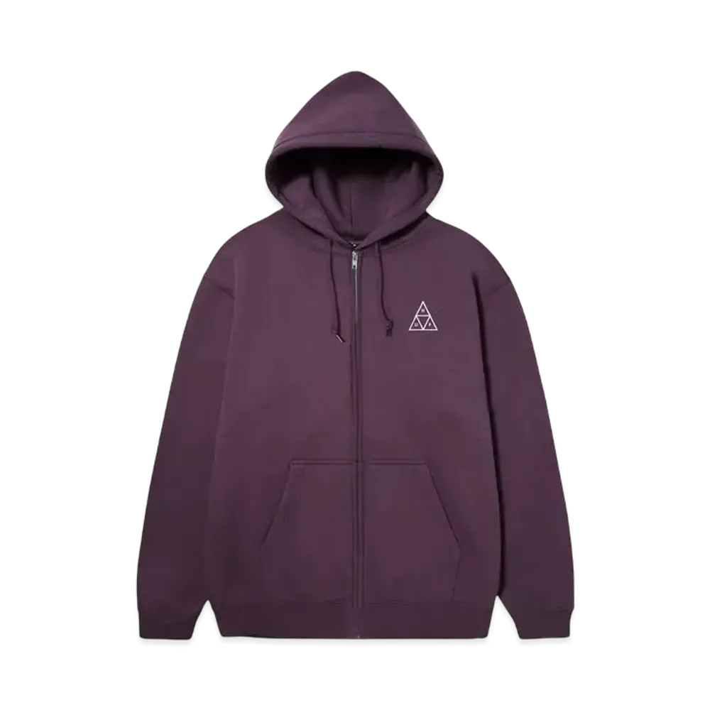 HUF Winter 24 Huf Set TT Full Zip Hoodie "Plum"