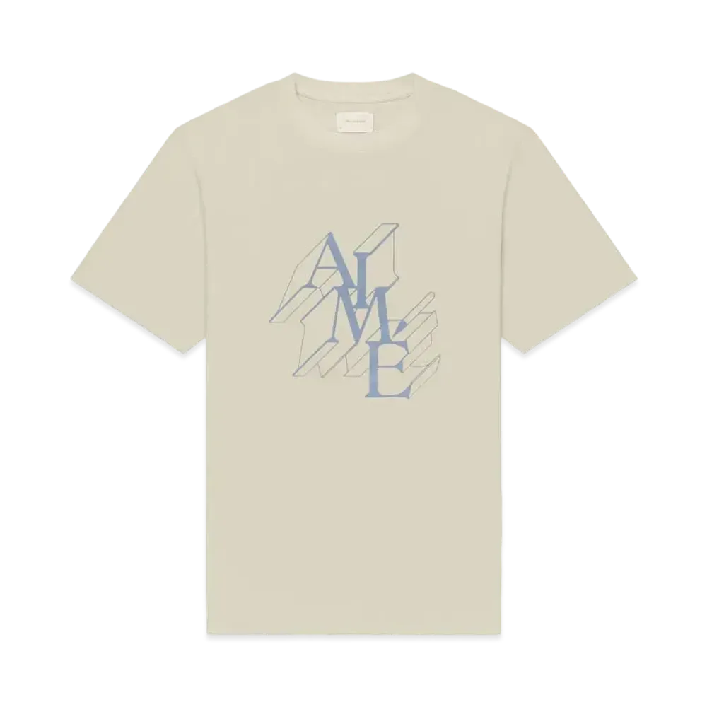 Aime Leon Dore Dimensions Logo Tee "Light Green"