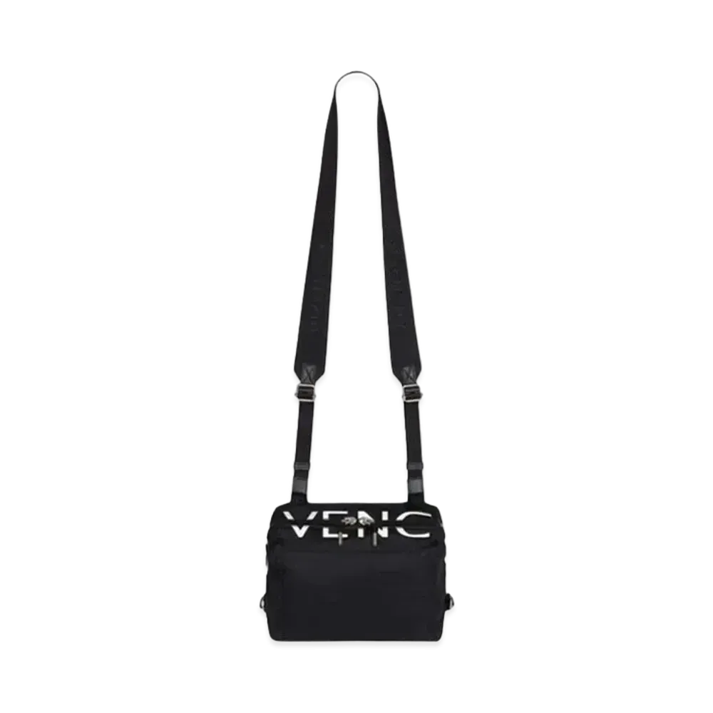 GIVENCHY Small Pandora Bag In Nylon "Black/White"