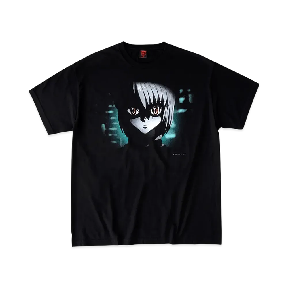Geeks Rule x HUNTERxHUNTER Silkscreen Printing T Shirt Kurapika "Black"