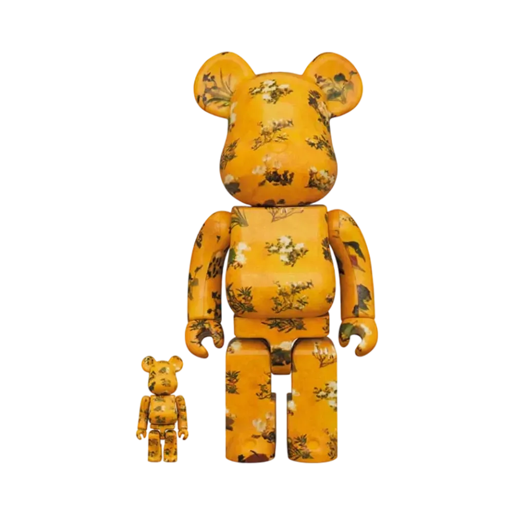 Bearbrick Ito Jakuchu "One Hundred Flowers" 100% & 400%