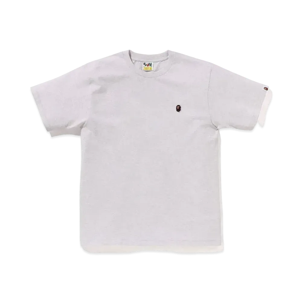 A BATHING APE One Point Tee "Gray"