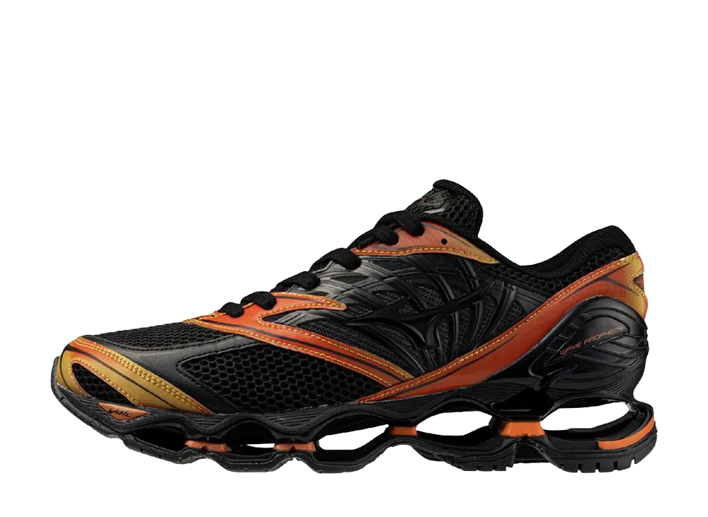 ミズノ ウェーブプロフェシー LS "オレンジ/ブラック/イエロー"