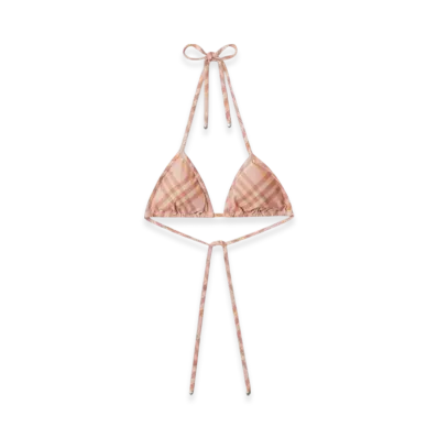 Burberry Check Bikini Top "Teacup"
