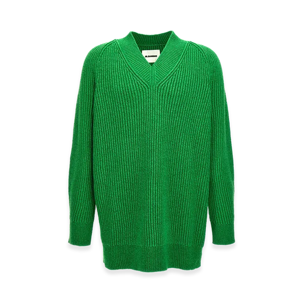 Jil Sander Oversized Sweater "Green"