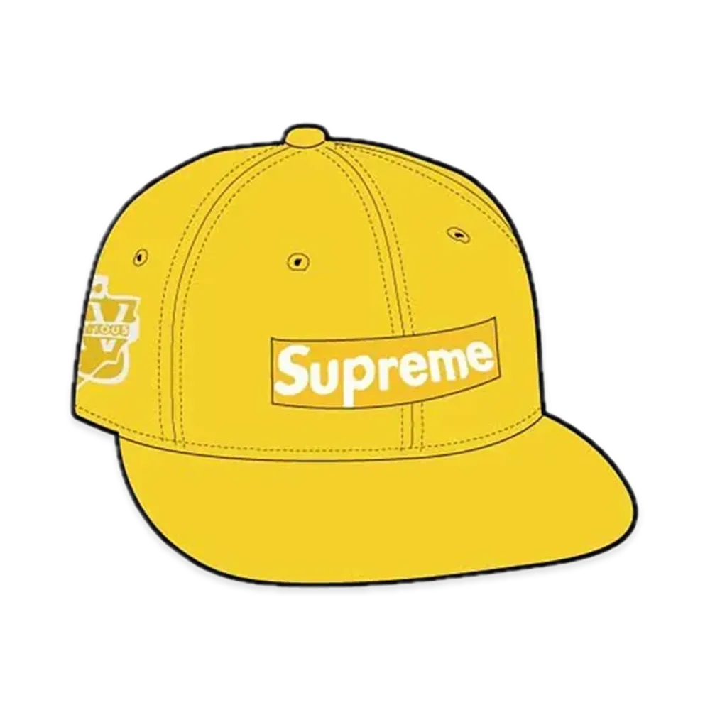 Supreme Championship Box Logo New Era "Yellow"