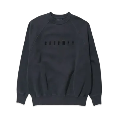 Cav Empt (C.E) LOOSE FIT CREW NECK #2 "Black"