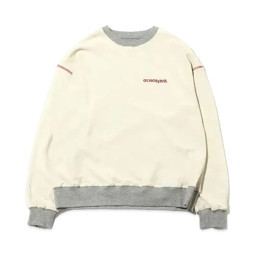 atmos pink Pile Fabric Sweat Tops "Gray"