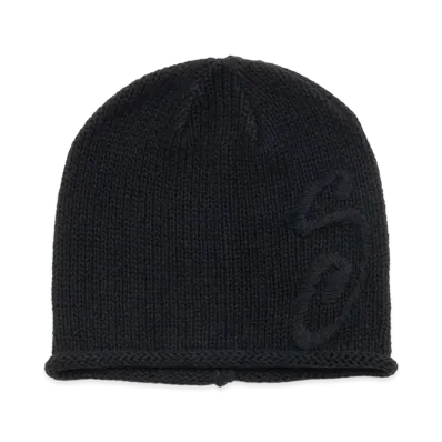 Stussy S Knit Skullcap "Black"