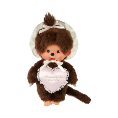 Sekiguchi Monchhichi-chan & Ribbon Design Necklace Set