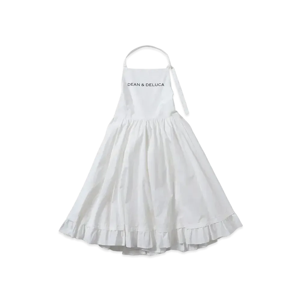 DEAN & DELUCA x BEAMS COUTURE Gather Apron Dress "White"