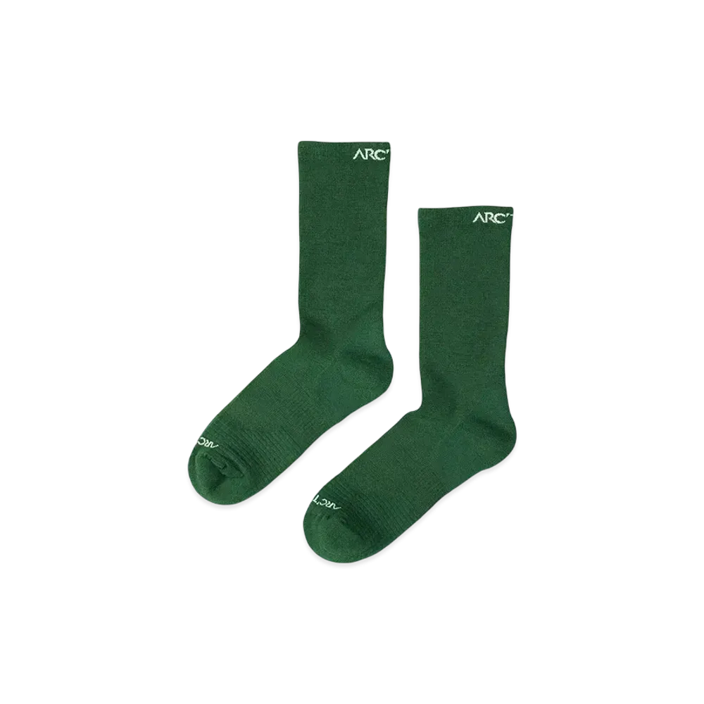 ARC'TERYX Merino Wool Mid Sock "White"