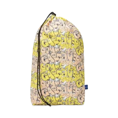 CDG Shirt x Kaws Drawstring Bag "Yellow"