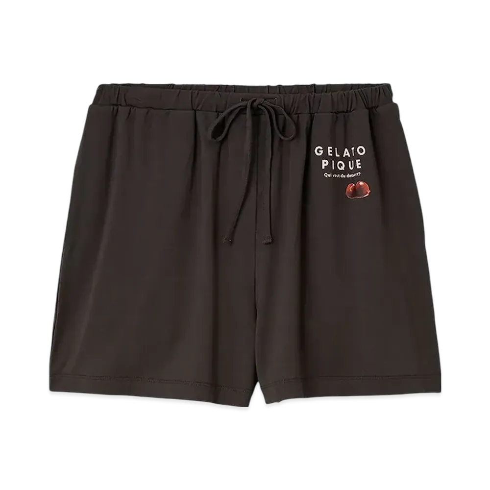 GELATO PIQUE Cool Rayon Dessert Logo Shorts "Pink"