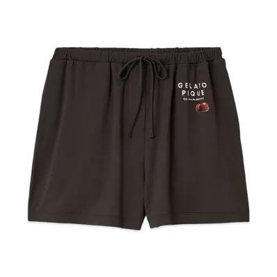 GELATO PIQUE Cool Rayon Dessert Logo Shorts "Pink"