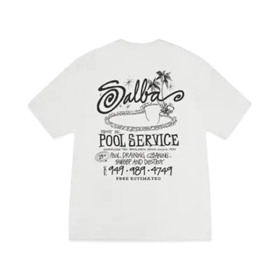 Stussy Pool Service Tee Pigment Dyed "Natural"