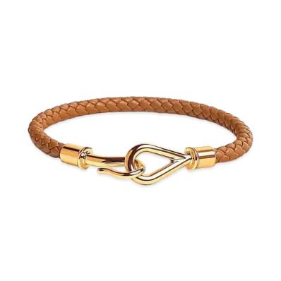 Hermes Jumbo H Bracelet "Gold/Gold"